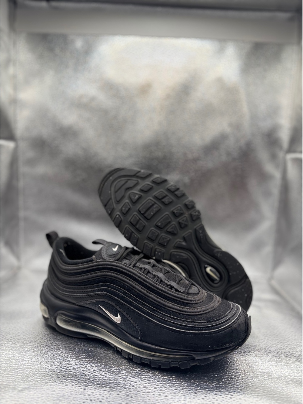 Nike air max 97 triple black GS